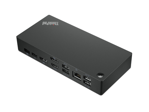 Lenovo - Station d'accueil - USB-C - HDMI, 2 x DP - 1GbE - 135 Watt - CRU - Europe 