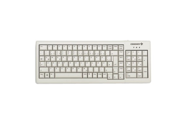 CHERRY Clavier XS Complete G84-5200 USB/PS2 gris 