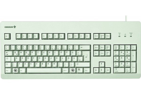 CHERRY Clavier G80-3000 USB/PS2 gris 