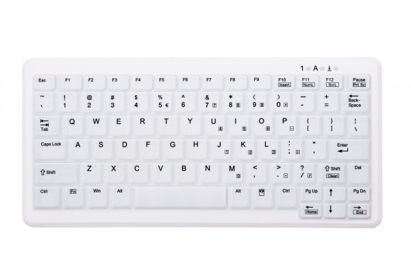 CHERRY Clavier AK-C4110 sans fil IP65 blanc (FR) 