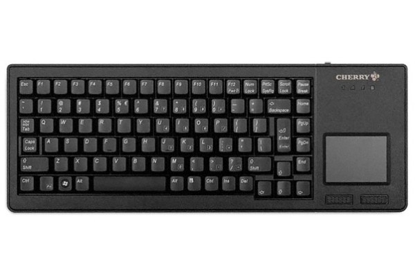 Cherry clavier miniature + touchpad azerty usb noir 