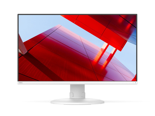 NEC MultiSync E273F - Enterprise - écran LED - 27" - 1920 x 1080 Full HD (1080p) @ 60 Hz - IPS - 250 cd/m² - 1000:1 - 6 ms - HDMI, DisplayPort, USB-C - haut-parleurs - blanc 
