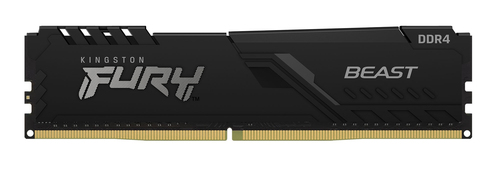 Kingston FURY Beast - DDR4 - module - 32 Go - DIMM 288 broches - 3200 MHz / PC4-25600 - CL16 - 1.35 V - mémoire sans tampon - non ECC - noir 