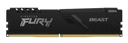 Kingston FURY Beast - DDR4 - module - 32 Go - DIMM 288 broches - 3600 MHz / PC4-28800 - CL18 - 1.35 V - mémoire sans tampon - non ECC - noir 