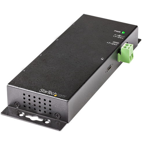 StarTech.com Hub USB C 4 Ports 10Gbps - Hub Industriel USB Type C - Métal - Concentrateur (hub) - 2 x USB 3.2 Gen 2 + 2 x USB-C 3.2 Gen 2 - de bureau 