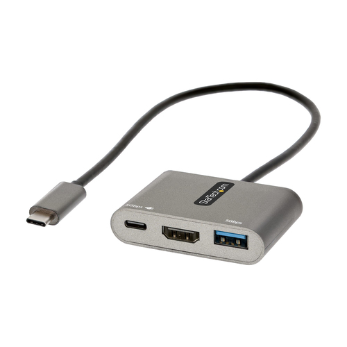 STARTECH USB C Multiport Adapter PD HDMI 4K - disponible 15 jours