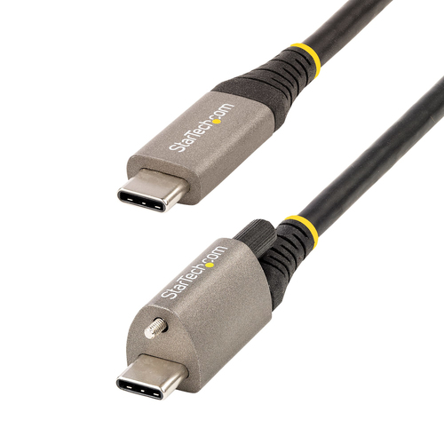 <p><strong>Câble haute performance</strong><p>Ce câble USB-C 3.2/3.1 Gen 2 10Gbps à verrouillage par vis supérieure vous permet de connecter vos périphériques USB Type-C pour la synchronisation, la charge et l'alimentation de vos appareils.</p><p>Ce c 