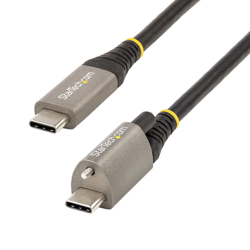 <p><strong>Câble haute performance</strong><p>Ce câble USB-C 3.2/3.1 Gen 2 10Gbps à verrouillage par vis supérieure vous permet de connecter vos périphériques USB Type-C pour la synchronisation, la charge et l'alimentation de vos appareils.</p><p>Ce c