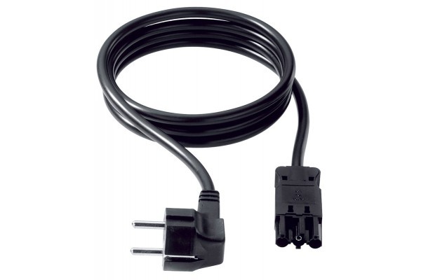BACHMANN Cordon secteur noir - 3 m 