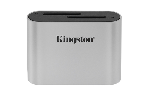 Kingston Workflow - Lecteur de carte (SDHC UHS-I, SDHC UHS-II, SDXC UHS-I, SDXC UHS-II) - USB-C 3.2 Gen 1 