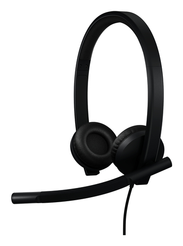 Logitech H570e - Micro-casque - sur-oreille - filaire - USB-A - Certifié pour Microsoft Teams