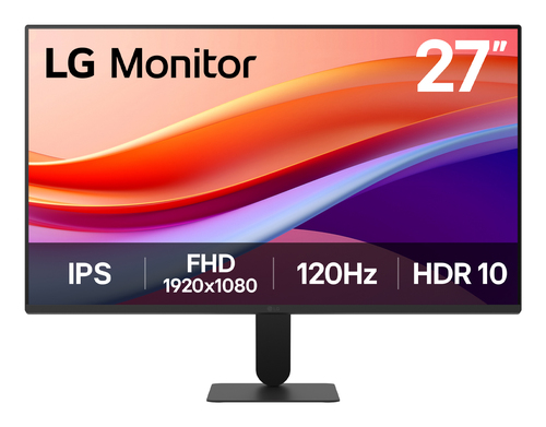 LG UltraWide 27U411A-B - Écran LED - 27" - 1920 x 1080 Full HD (1080p) @ 120 Hz - IPS - 250 cd/m² - 1500:1 - HDR10 - 5 ms - HDMI, VGA 