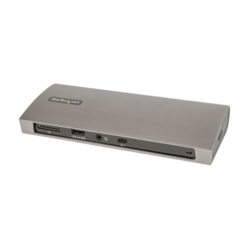 StarTech.com Dock Thunderbolt 4 - Hub TB4 3xTB4/USB4/4xUSB-A/SD/GbE 96W - Station d'accueil - Thunderbolt 4 - 3 x Thunderbolt - 1GbE - Amérique du Nord