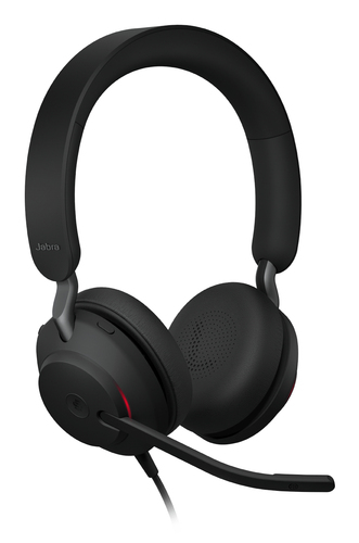 Jabra Evolve2 40 SE UC Stereo - Micro-casque - sur-oreille - filaire - USB-C, USB-A - isolation acoustique - Optimisé pour la CU 
