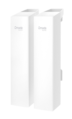 TP-Link Omada EAP215-Bridge KIT V1 - Pont sans fil - 1GbE - Wi-Fi 6, Wi-Fi 5 - 5 GHz - géré par le Cloud montable sur poteau (pack de 2) 