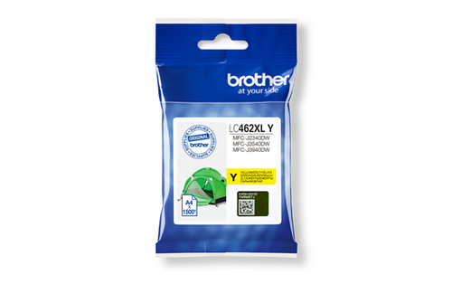 Brother LC462XLY - Haute capacité - jaune - original - cartouche d'encre - pour Brother MFC-J2340DW, MFC-J3540DW, MFC-J3940DW 