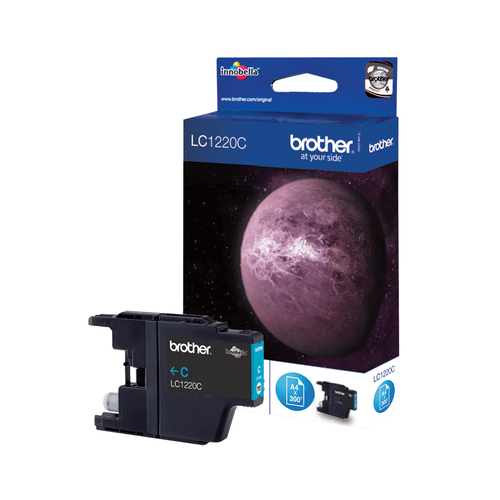 Brother LC1220C - Cyan - original - cartouche d'encre - pour Brother DCP-J525W, DCP-J725DW, DCP-J925DW, MyMio MFC-J825N