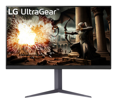 LG UltraGear 32GS75Q-B - Écran LCD - jeux - 32" (31.5" visualisable) - 2560 x 1440 QHD @ 180 Hz - IPS - 400 cd/m² - 1200:1 - DisplayHDR 400 - 1 ms - 2xHDMI, DisplayPort 