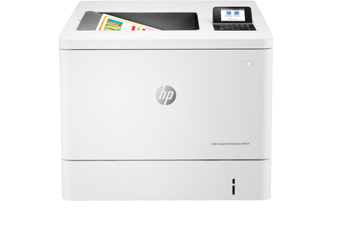 HP LaserJet Enterprise M554dn - Imprimante - couleur - Recto-verso - laser - A4/Legal - 1200 x 1200 ppp - jusqu'à 33 ppm (mono) / jusqu'à 33 ppm (couleur) - capacité : 650 feuilles - USB 2.0, Gigabit LAN, hôte USB 2.0 