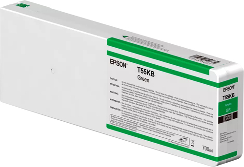 Epson T55KB - 700 ml - vert - original - cartouche d'encre - pour SureColor SC-P6000, SC-P7000, SC-P7000V, SC-P8000, SC-P9000, SC-P9000V 