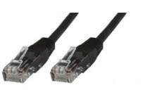 MicroConnect F/UTP CAT5e 20m Black PVC Outer Shield : Foil screening 