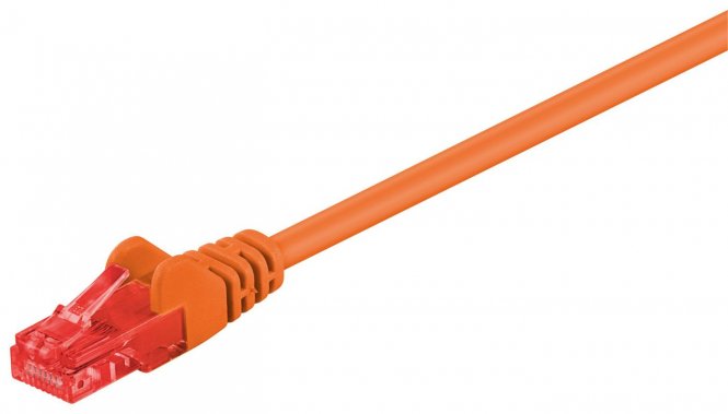 MicroConnect U/UTP CAT6 0.3M Orange LSZH Unshielded Network Cable, 