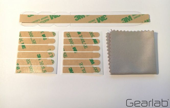Gearlab Privacy Filter Hangtap Kit Strips. Hangtaps and Cleaning 
