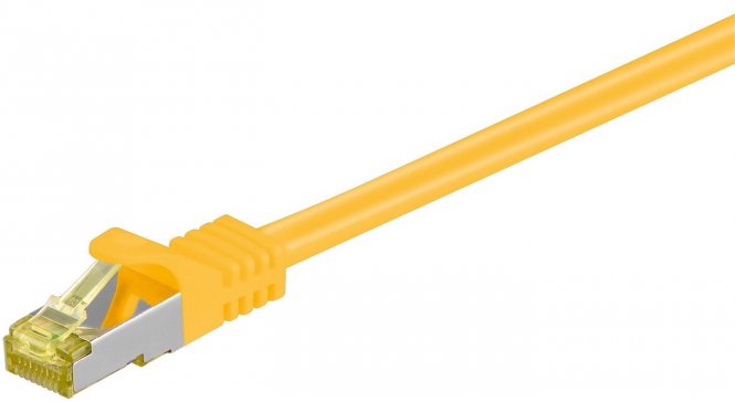 MicroConnect CAT7 S/FTP Network Cable 30m,  Yellow CAT7 S/FTP Network 