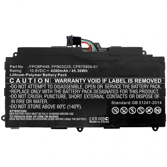 CoreParts Laptop Battery for Fujitsu  - disponible 48 / 72h 