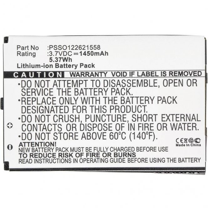 CoreParts Battery for Handheld Scanner 