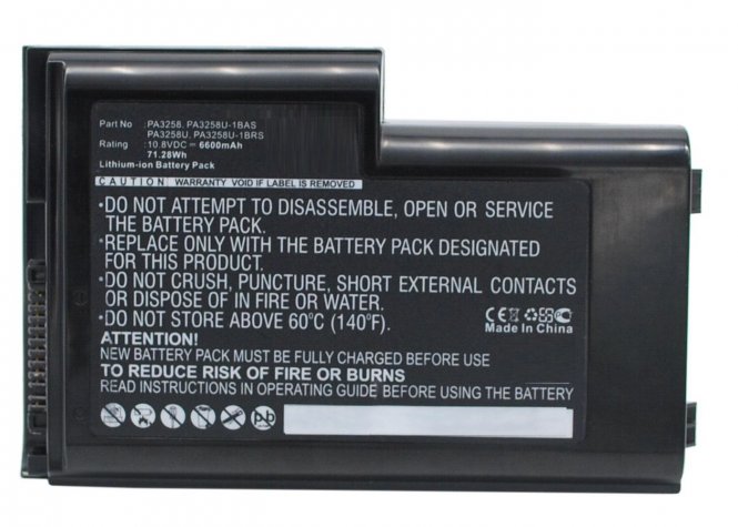 CoreParts Laptop Battery for Toshiba - disponible 48 / 72h