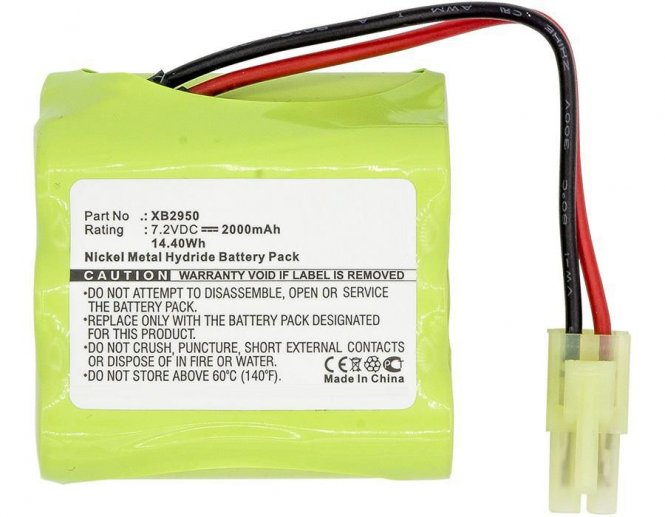 CoreParts Battery for Euro Pro Vacuum 