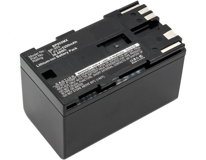 CoreParts Camera Battery for Canon - disponible 48 / 72h