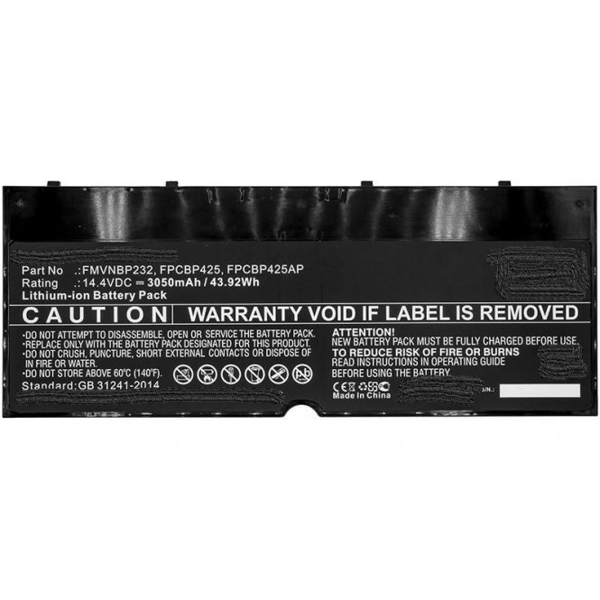 CoreParts Laptop Battery for Fujitsu - disponible 48 / 72h