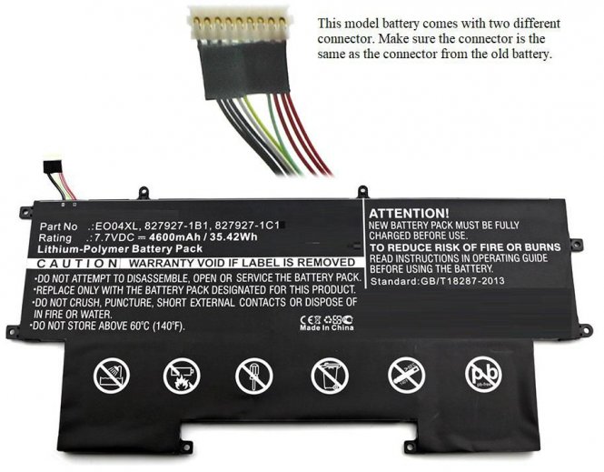 CoreParts Laptop Battery for HP 35Wh 