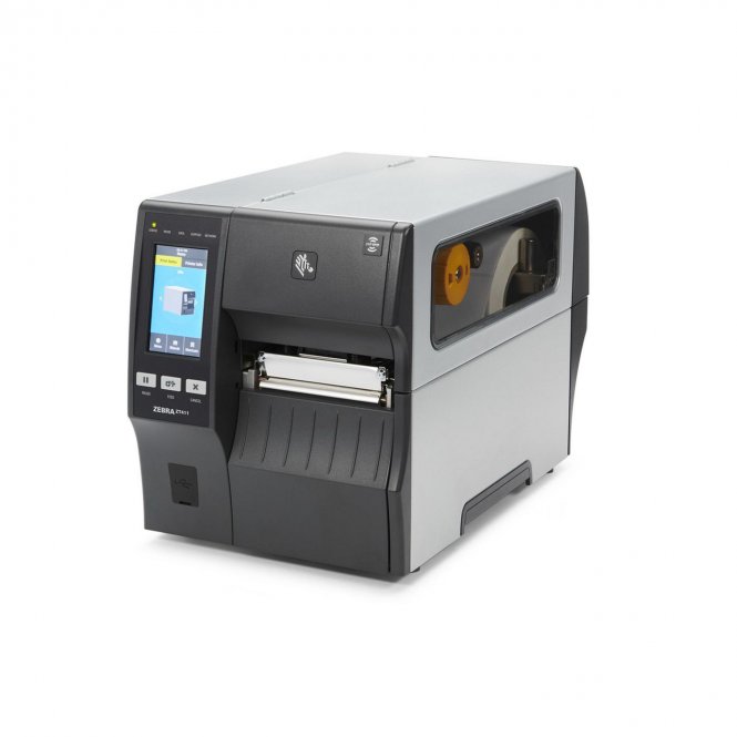 Zebra TT Printer ZT411 4", 300 dpi, Euro and UK cord, Serial, 