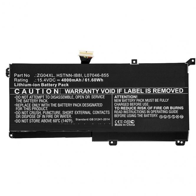 CoreParts Laptop Battery for HP 61.60Wh - disponible 48 / 72h