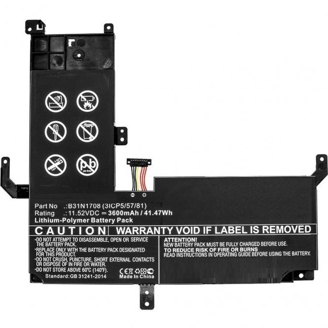 CoreParts Laptop Battery for Asus 