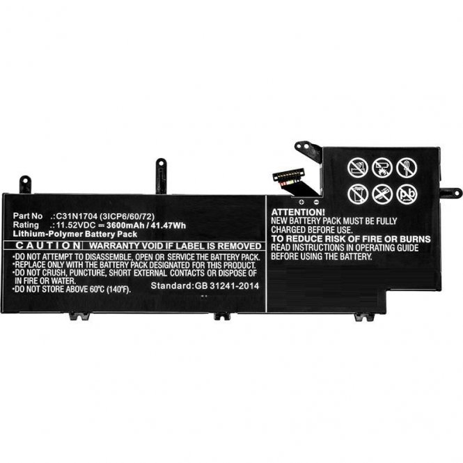 CoreParts Laptop Battery for Asus - disponible 48 / 72h