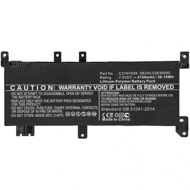 CoreParts Laptop Battery for Asus 