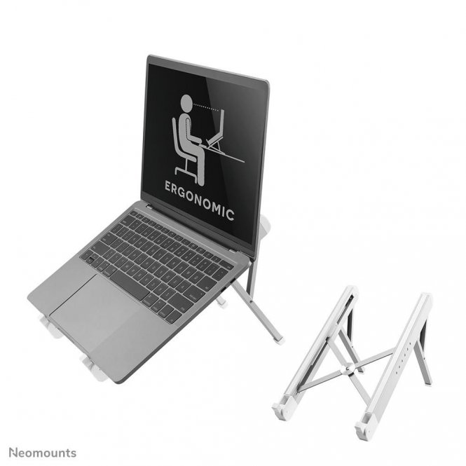 Neomounts by Newstar foldable laptop stand - Silver laptop stand, Notebook stand, 