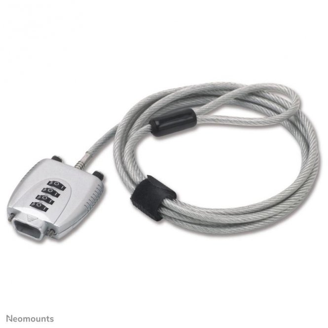 Neomounts Vga Lock And Security Cable (2 Metres) All-in-one