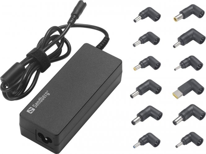 Sandberg Laptop AC Adapter 90W EU+UK 