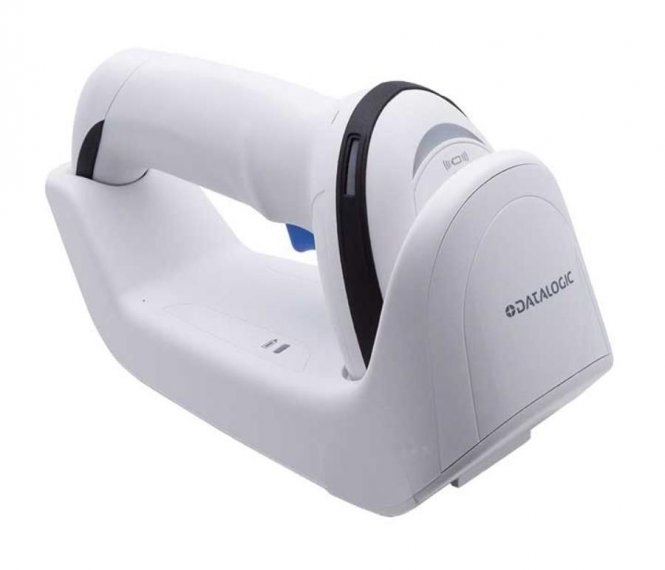 Datalogic Gryphon GM4200, Kit, USB, 433  MHz, White (Kit includes 