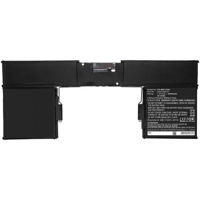 CoreParts Battery 60.56Wh Li-Pol 7.57V 