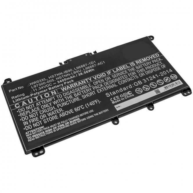 CoreParts Laptop Battery for HP 38.56Wh