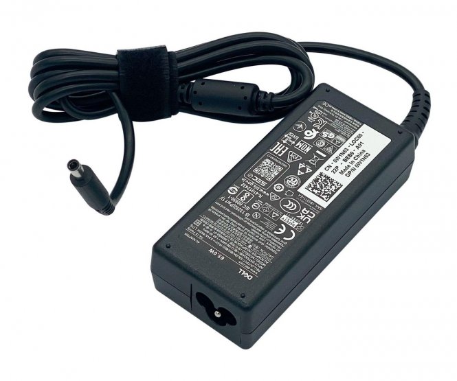 Dell AC Adapter, 65W, 19.5V, 3 