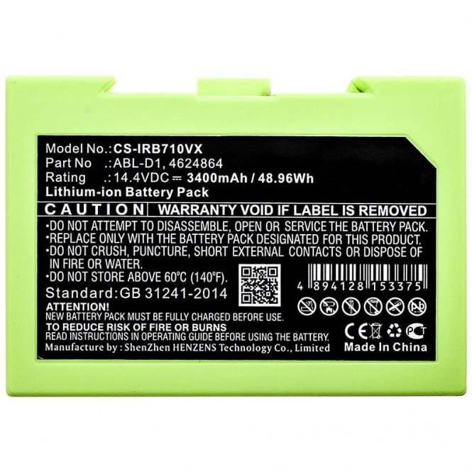 CoreParts Battery 48.96Wh Li-ion 14.4V  - disponible 48 / 72h 