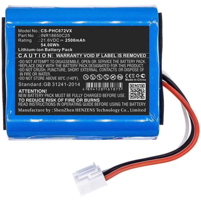 CoreParts Battery 54.00Wh Li-ion 21.6V  - disponible 48 / 72h 