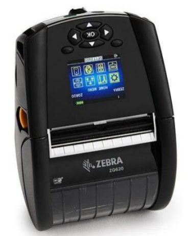 Zebra DT Printer ZQ620 Plus 3"/72mm  English fonts,BT 4.x, 0.75" 